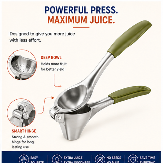 Heavy Duty Aluminium Manual Citrus Juicer