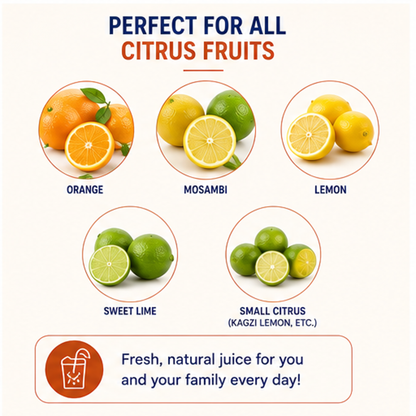 Heavy Duty Aluminium Manual Citrus Juicer